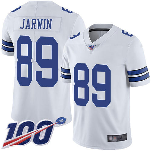 Men Dallas Cowboys Limited White Blake Jarwin Road #89 100th Season Vapor Untouchable NFL Jersey